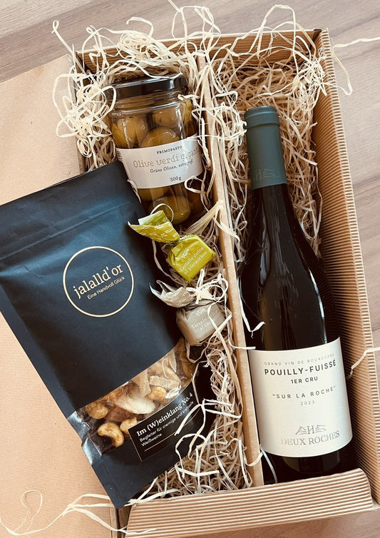 Geschenkbox Wein – Für besondere Momente